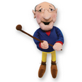 Custom Plush Golfer Auto Dealer Mascot